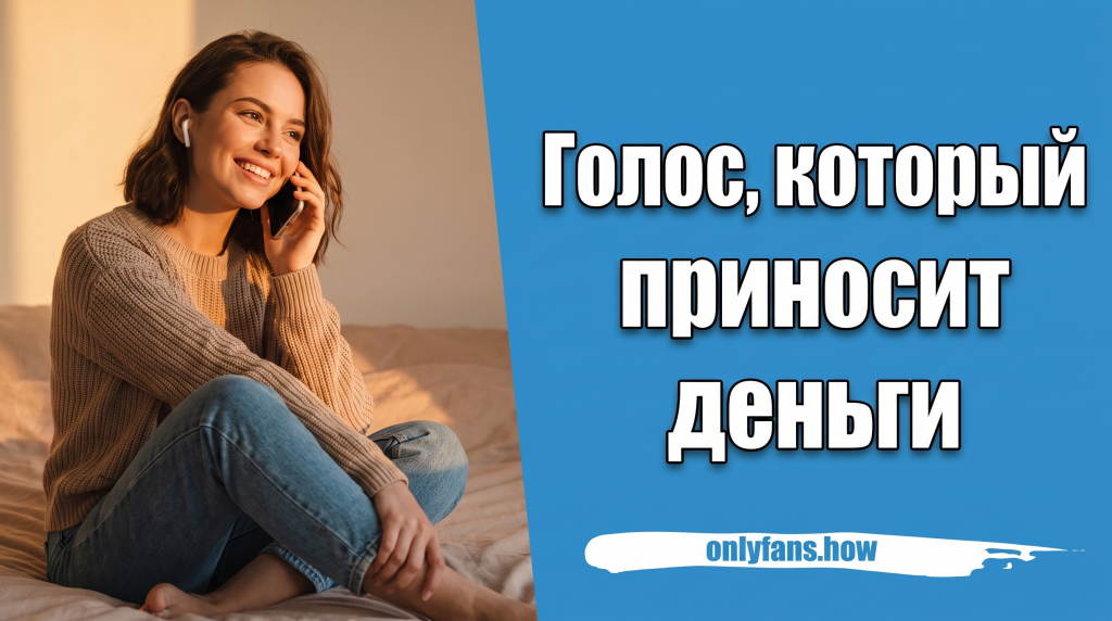 голосовой звонок на OnlyFans